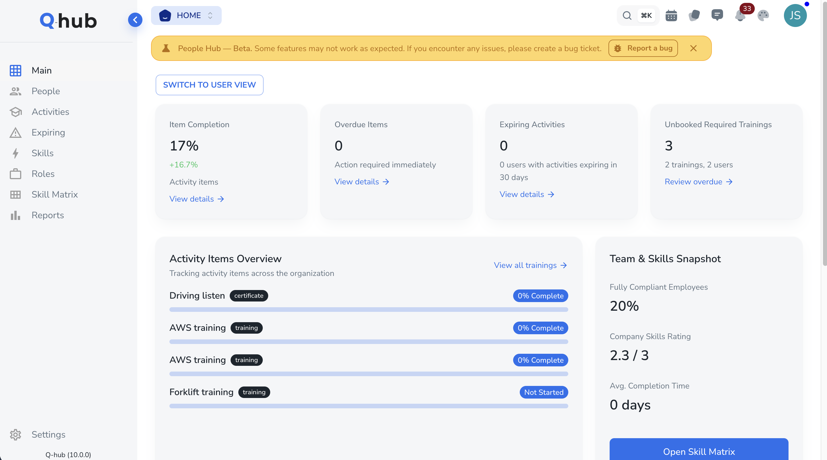 Build Training & Competence workflows your way