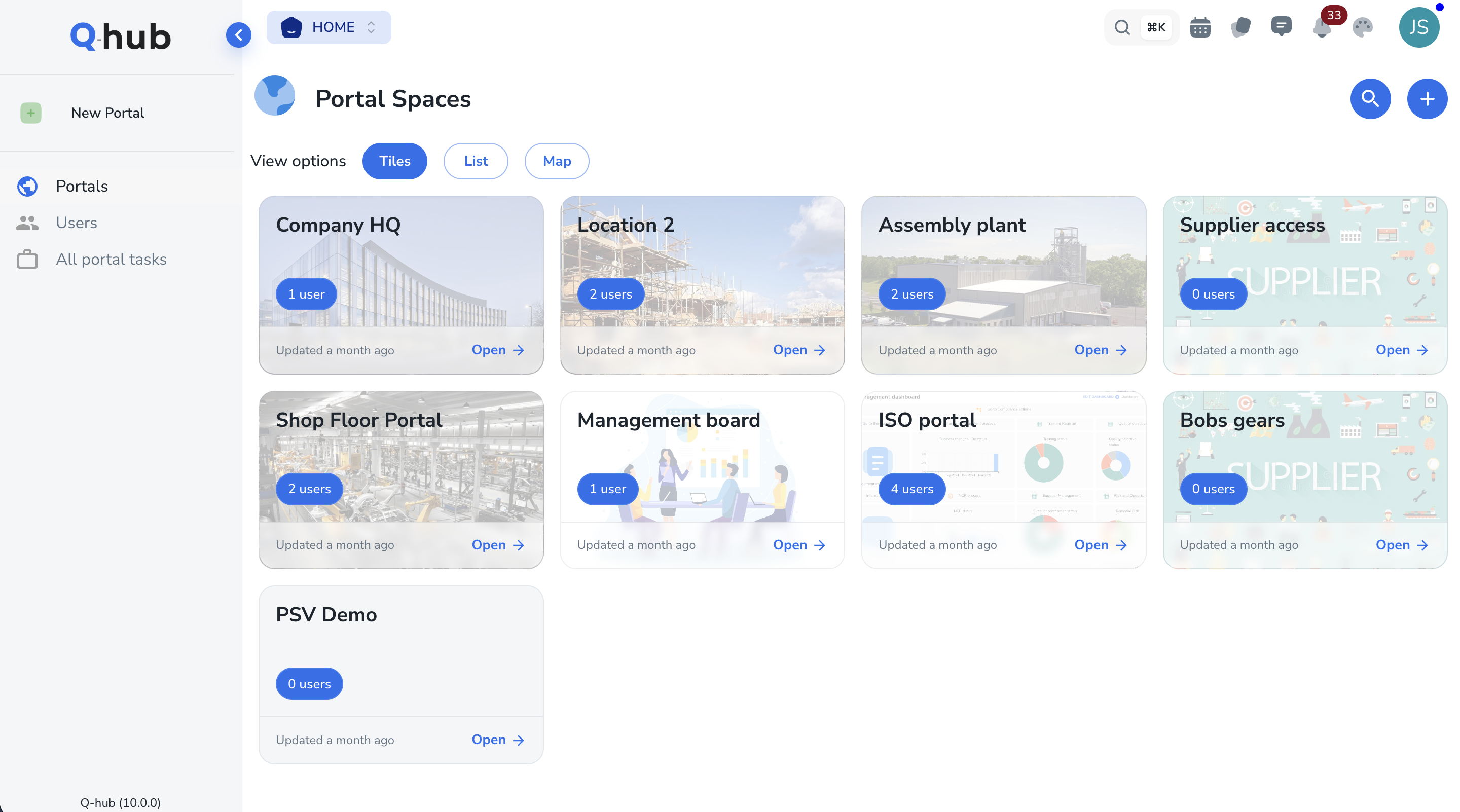 Build Web Portal Creation workflows your way
