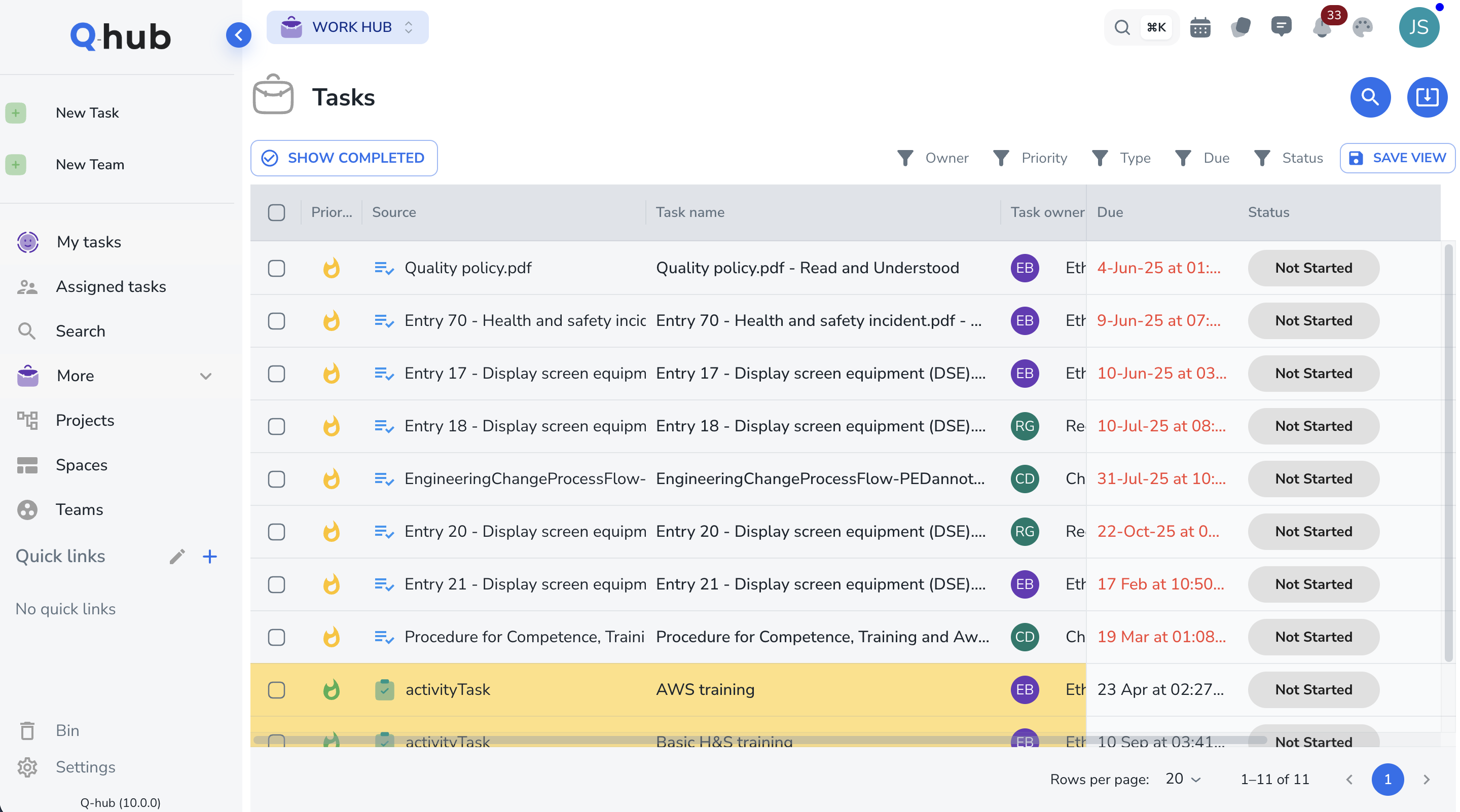 Build Task & Project Systems workflows your way